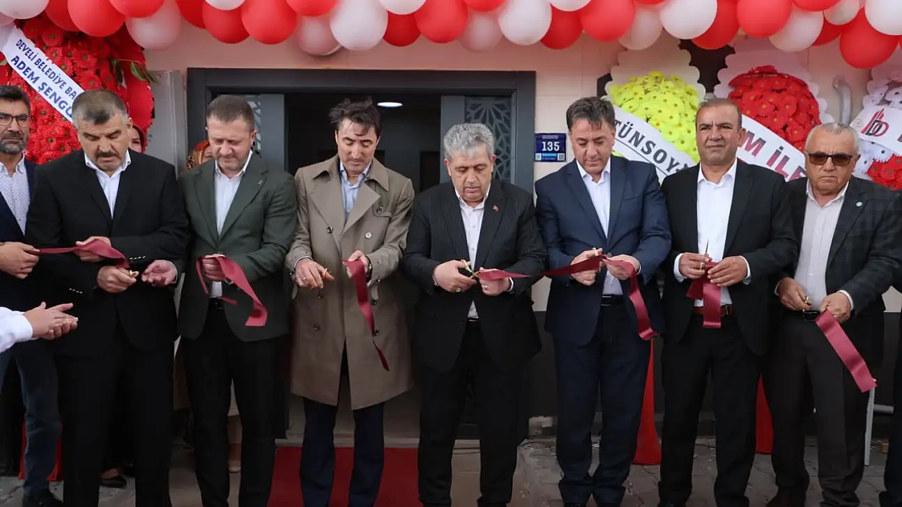 Kayseri Develi'de esnafa destek olacak yatırım açıldı!