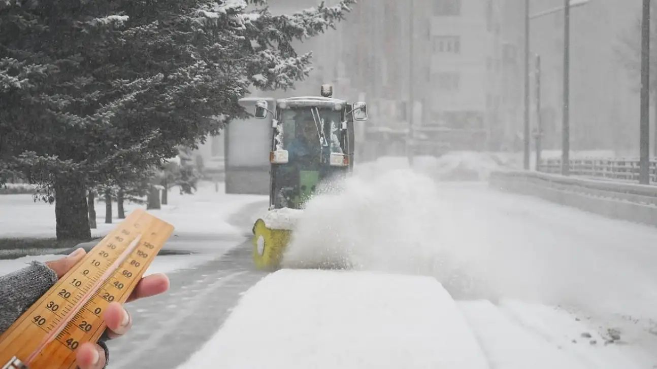 Kayseri dün gece buz kesti! -26,8 ile en soğuk yer bakın neresi oldu?