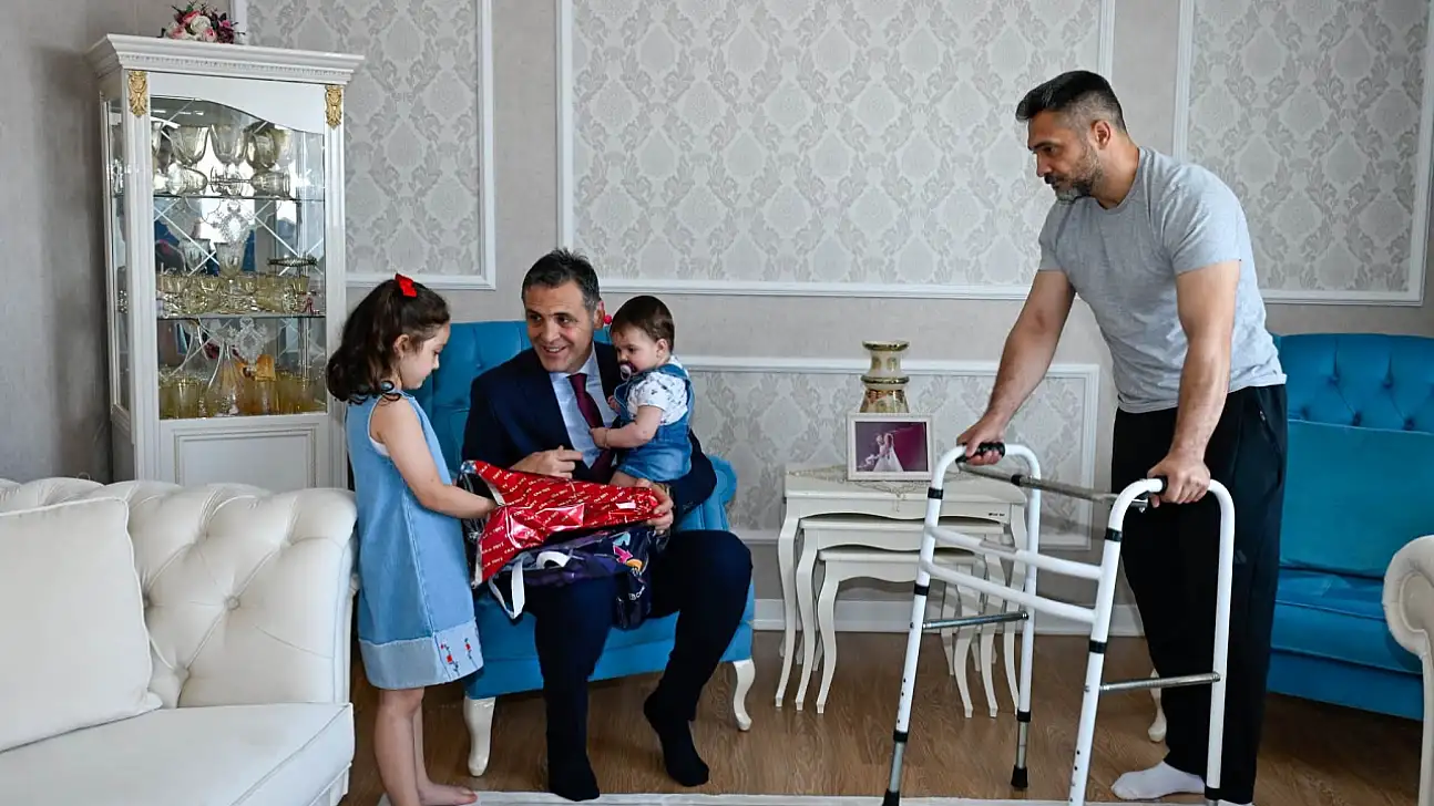 Kayseri Emniyeti'nden anlamlı ziyaret
