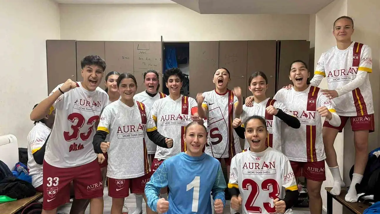 Kayseri Kadın FK 3 puanı 7 golle aldı!