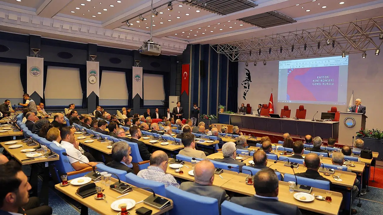 Kayseri Kent Konseyi'ne yeni başkan!