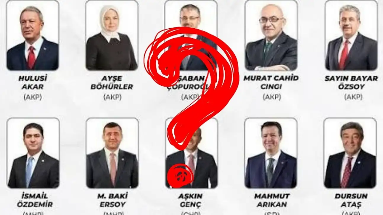 Kayseri'nin en sevilen vekili belli oldu!