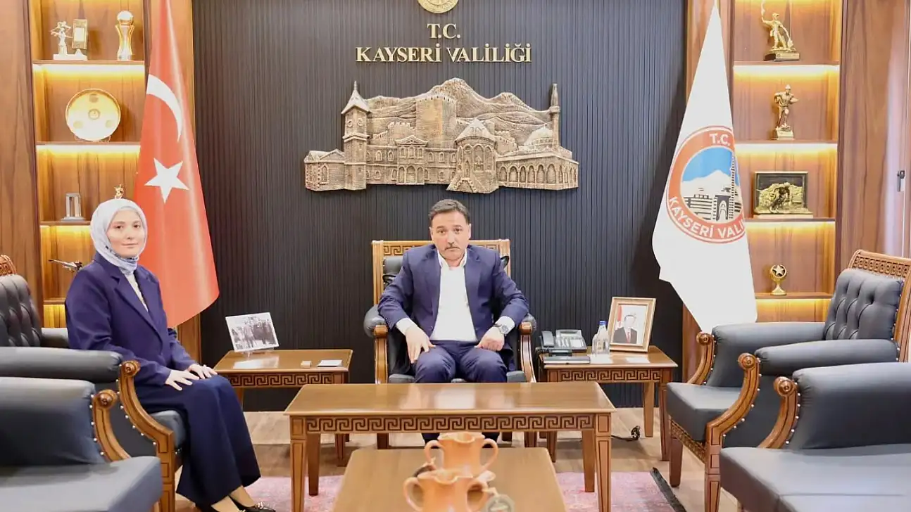 Kayseri'nin kadın Kaymakamı göreve başladı!
