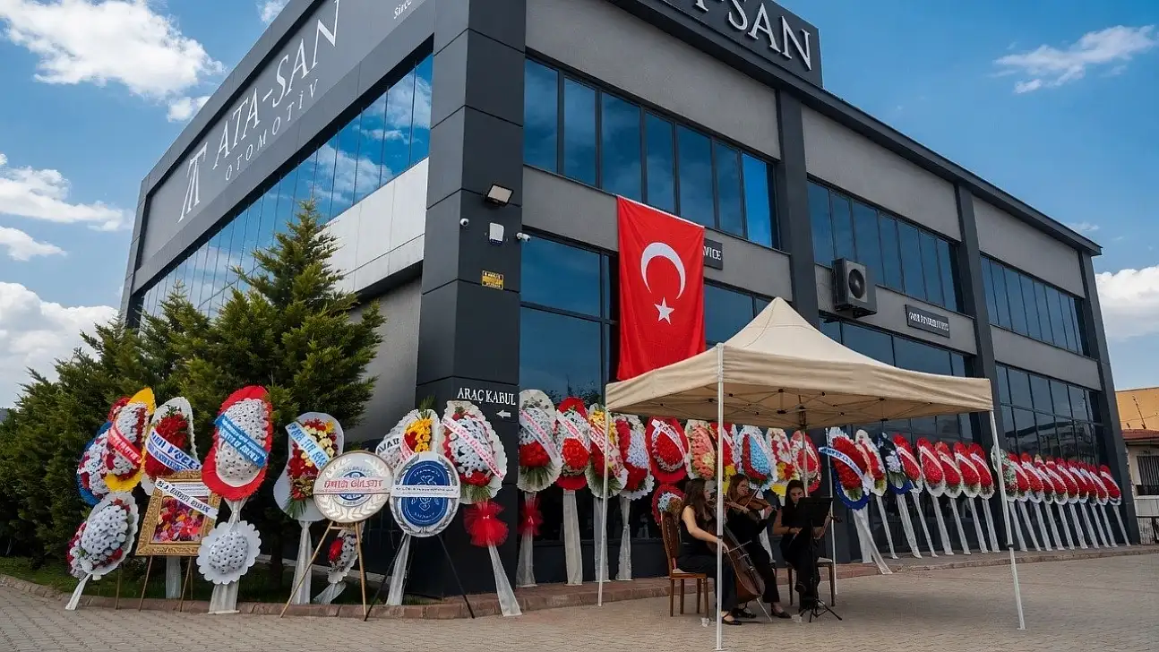 Kayseri'nin köklü firması ATA-SAN hizmete açıldı