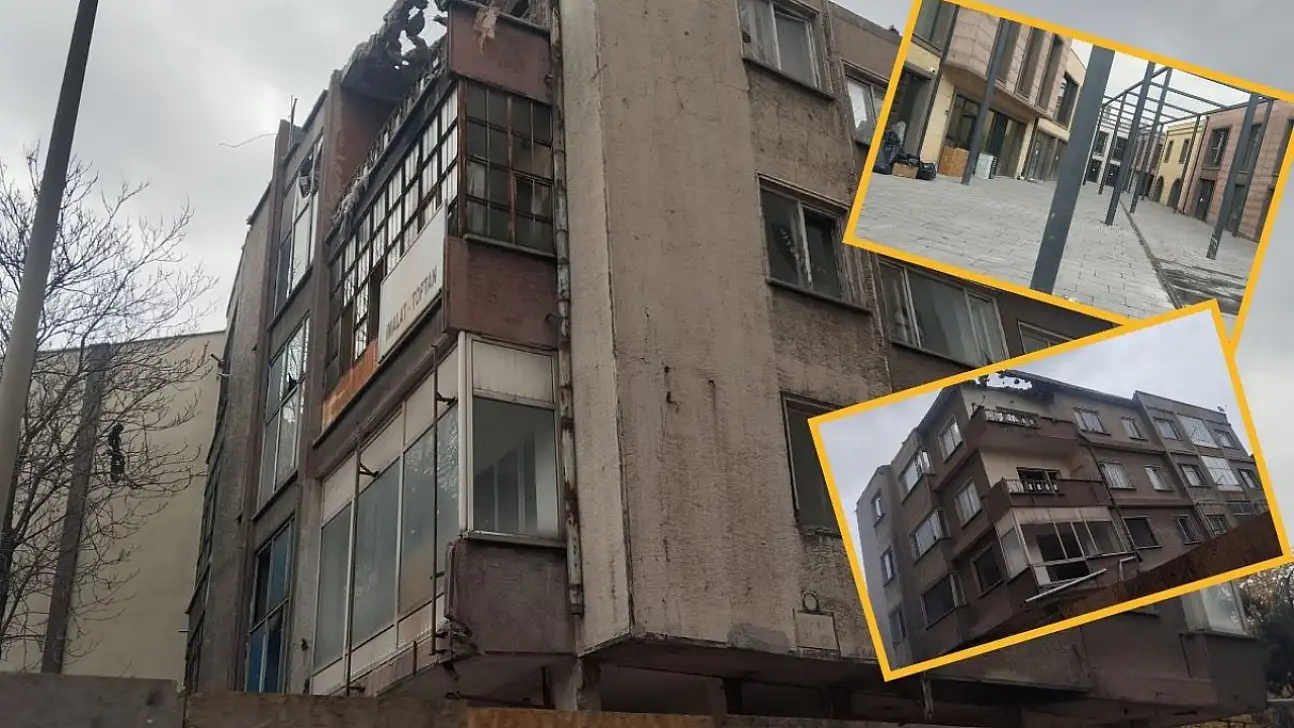 Kayseri'nin merkezi baştan sona yenileniyor! Yeni dükkanlar dolmaya başladı