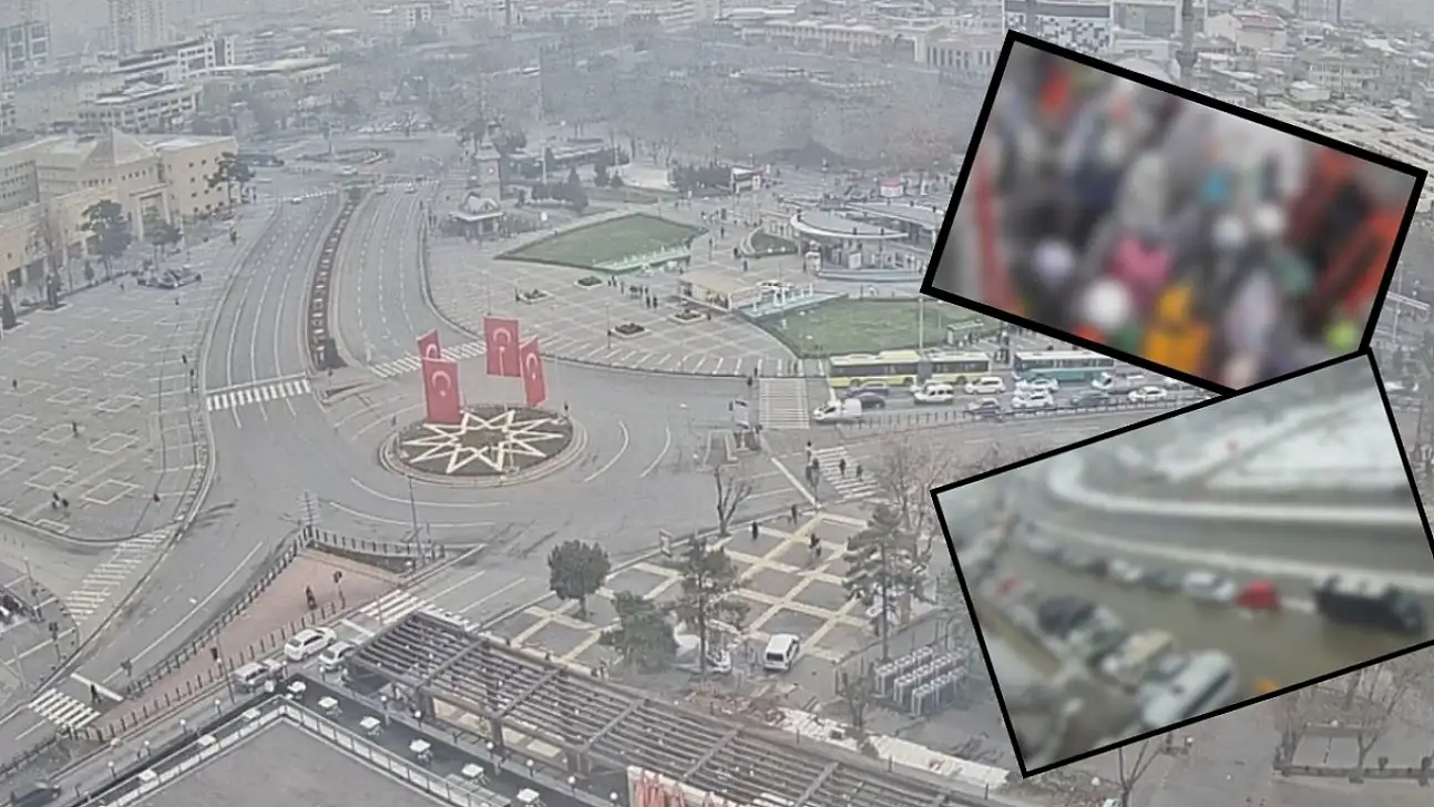 Kayseri'nin o bölgesinde kar yağışı başladı!