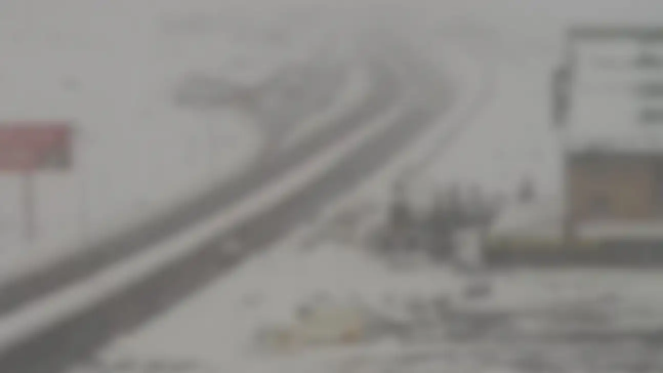 Kayseri'nin o bölgesinde yoğun kar yağışı başladı!