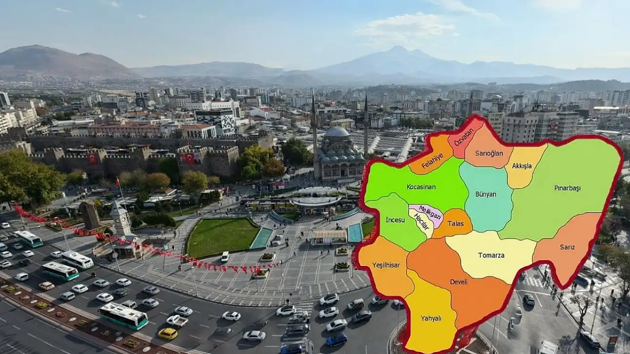 Kayseri'nin sınırları değişiyor mu? İl olması beklenen ilçeler açıklandı