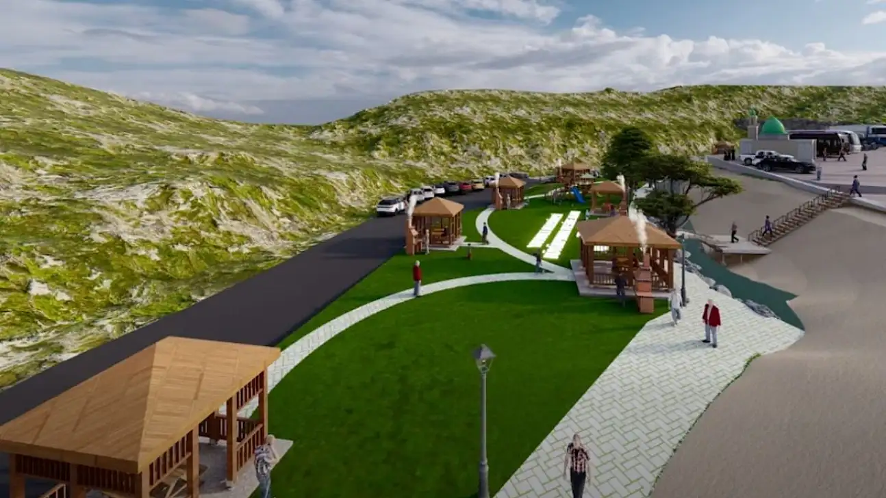 Kayseri'nin yeni mesire alanı bakın nasıl görünecek?