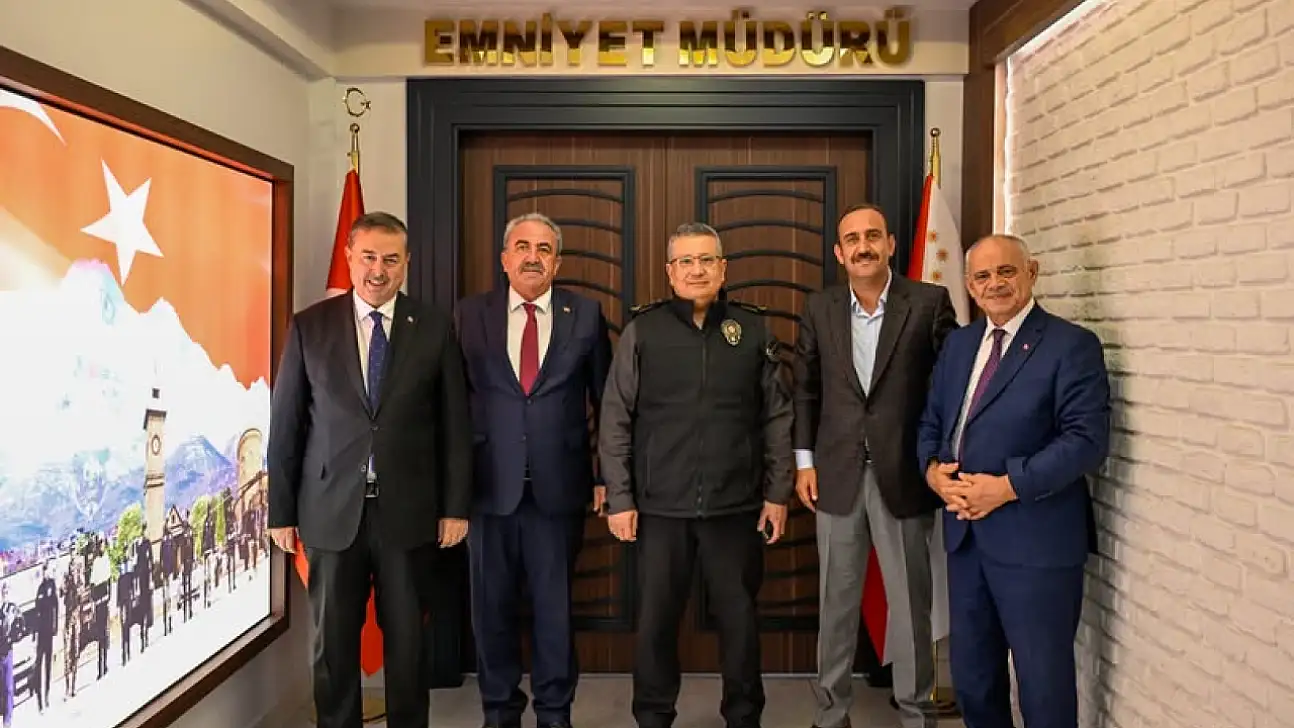 Kayseri'nin yeni müdürüne başkanlardan  ziyaret