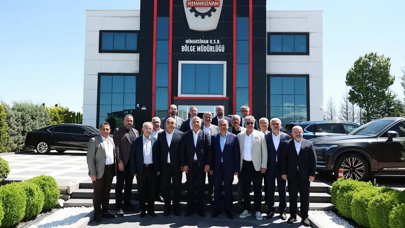 Kayseri sanayisinin önemli isimlerinden yeni başkana ziyaret