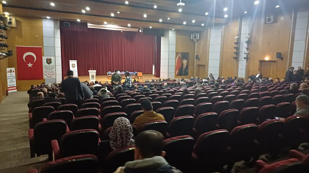 Kayseri Şehit Aileleri Derneği'nde yeni başkan belli oldu!