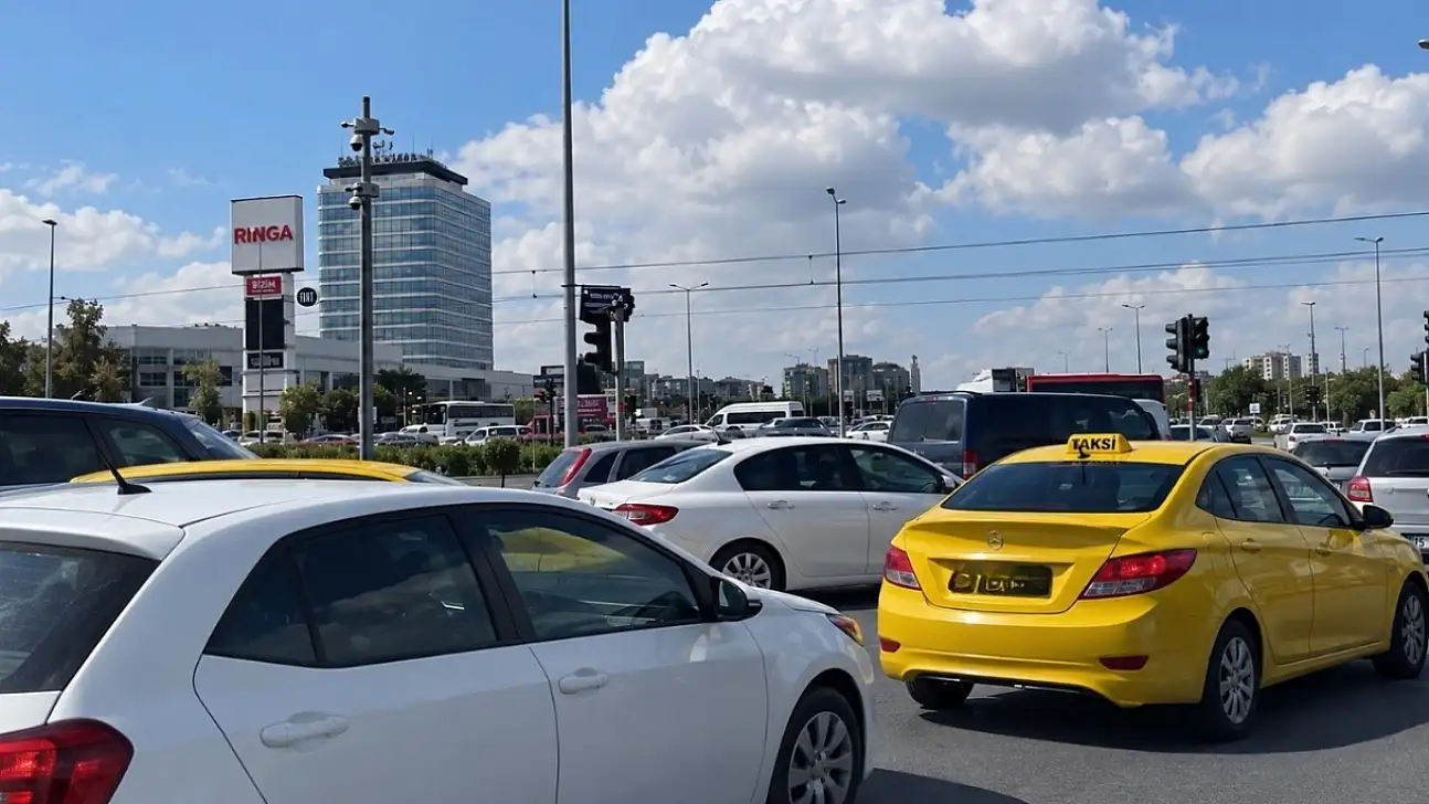 Kayseri Terminal'de trafik kilitlendi