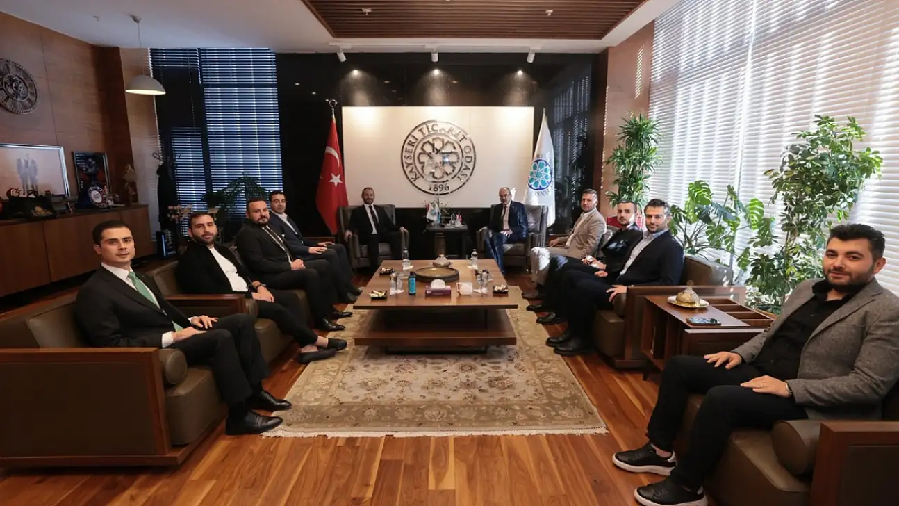 Kayseri Ticaret Odası Başkanı Gülsoy'a ziyaret!