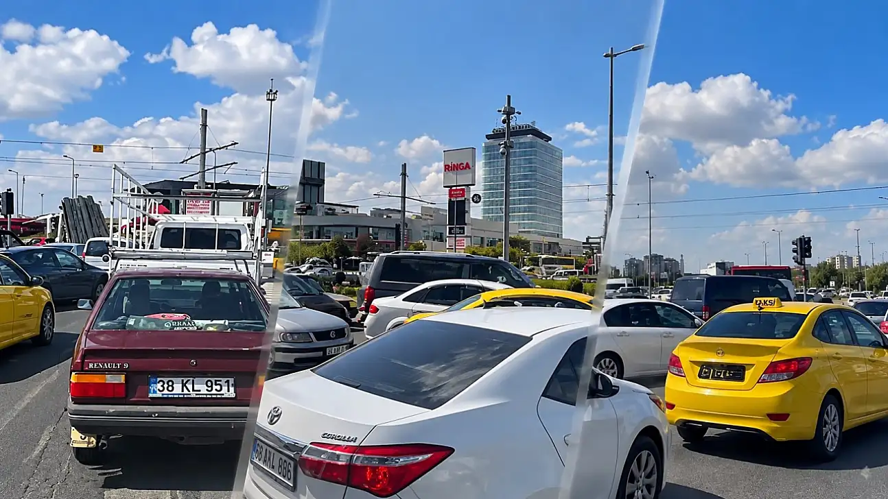 Kayseri'de trafik neden kilitlendi? Sürücüler o noktaya dikkat çekti
