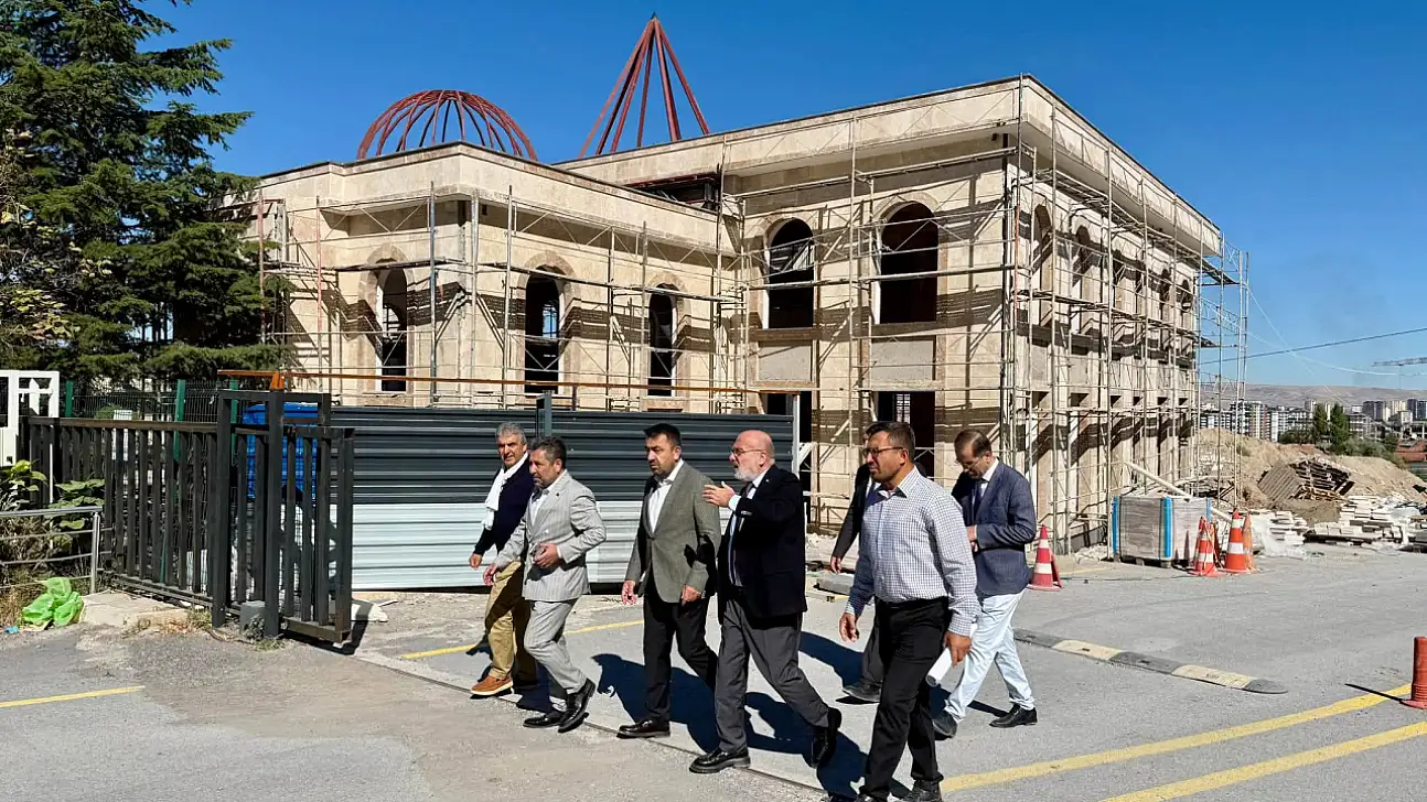 Kayseri Üniversitesi yanında yükseliyor! Projede çalışmalar hız kesmiyor