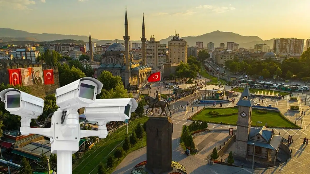 Kayseri'ye 43 gözcü kamera daha!