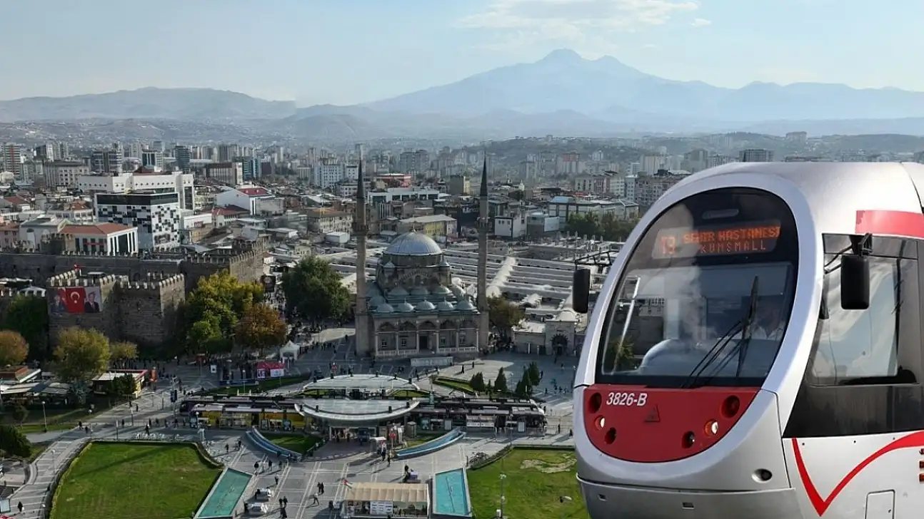 Kayseri'ye bir tramvay hattı daha! Güzergahı belli oldu
