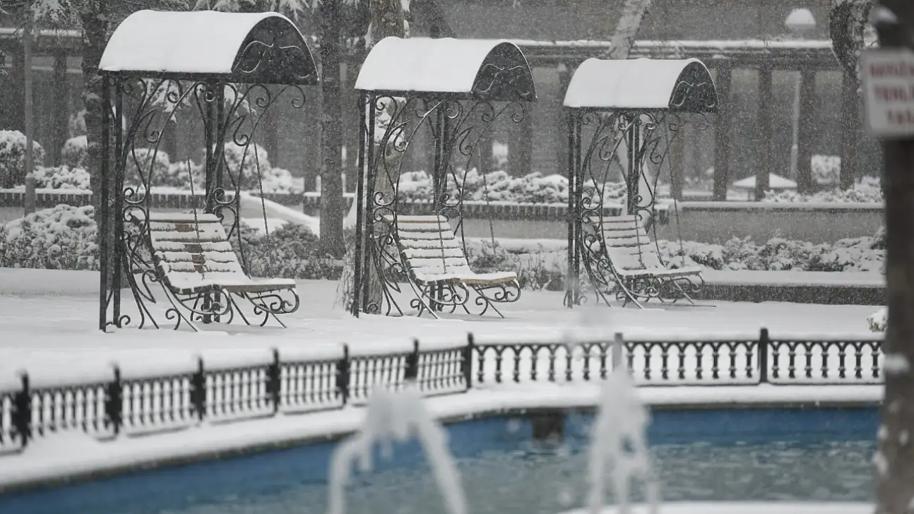 Kayseri'ye bugün hem yağmur hem de kar yağacak