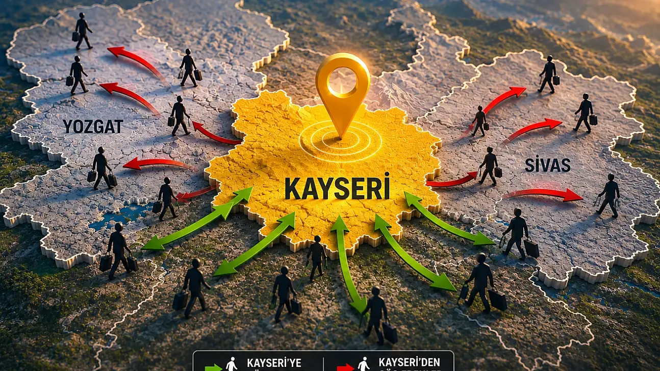 Kayseri'ye neden taşınıyorlar? TÜİK verileri dikkat çekti