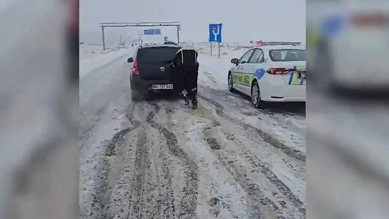 Kayseri yollarındaki kar seferberliğinin detayları!