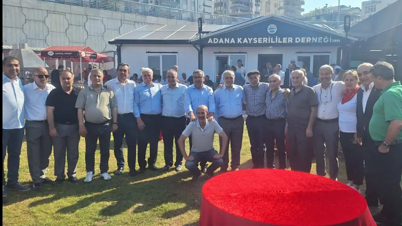 Kayserili başkanları Adana'da buluşturan açılış