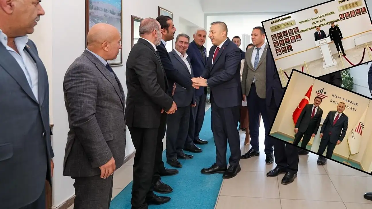 Kayserili Vali'nin veda ziyaretleri başladı! Bakın kimlerle bir araya geldi?