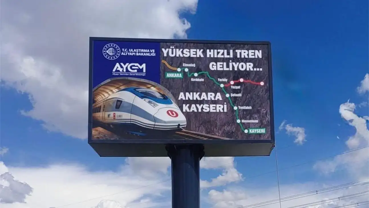 Kayserili Vekil yüksek hızlı tren projesine dair müjdeli haberi verdi!