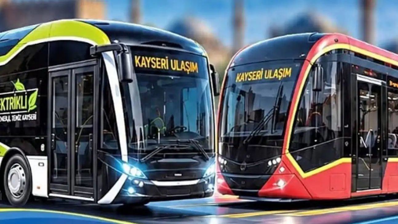 Kayserililer dikkat! Otobüs ve tramvay saatleri değişecek