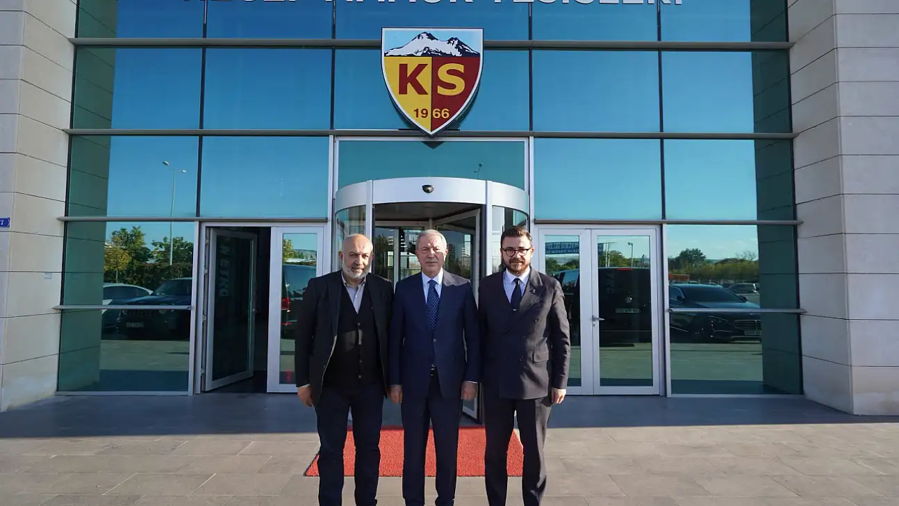 Kayserispor'a maç öncesi AK Parti ziyareti