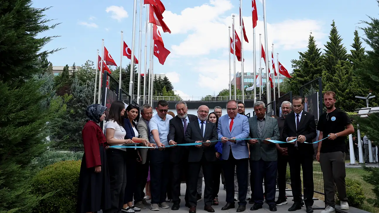 KAYÜ'de hafızaları diri tutan sergi