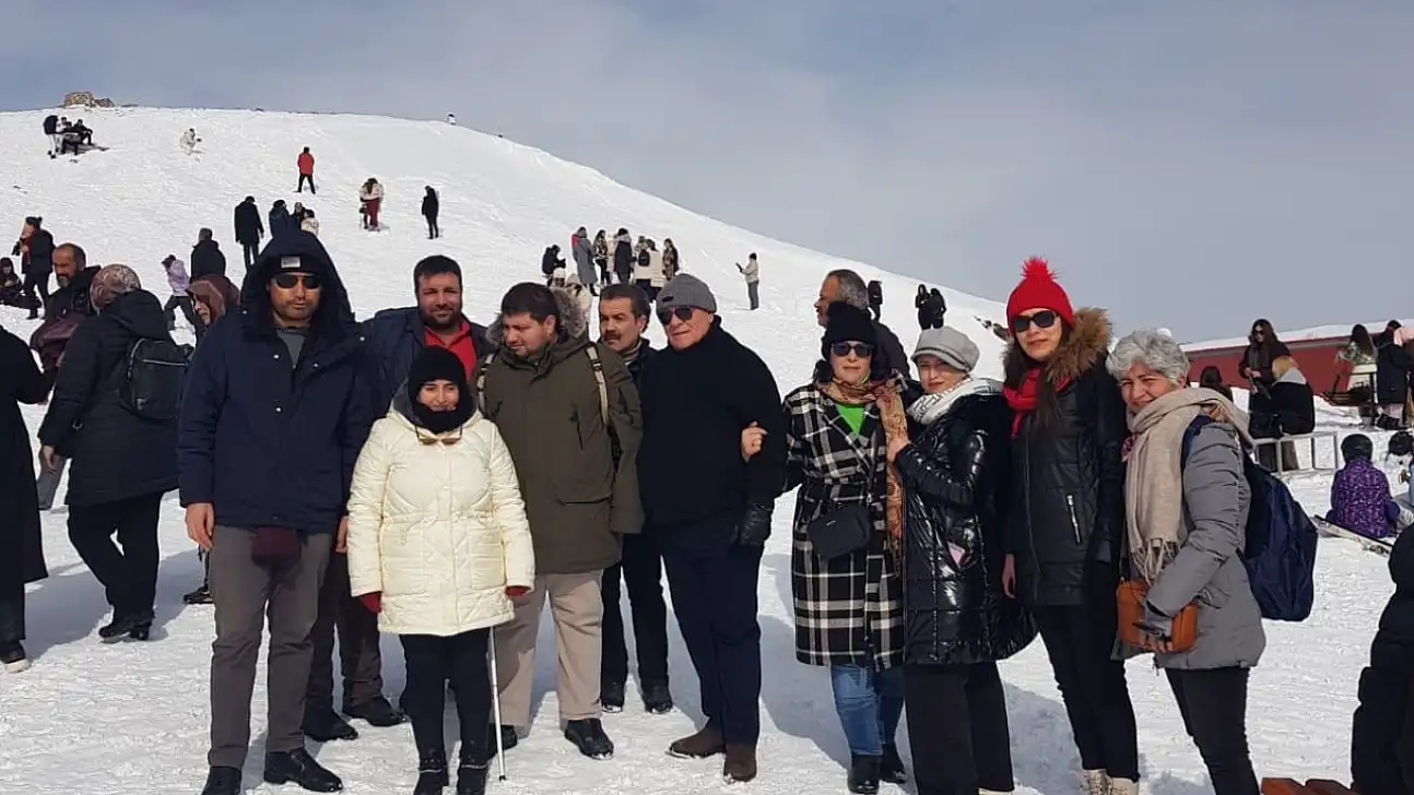 Kırşehir'den Erciyes'e... Anlamlı buluşma