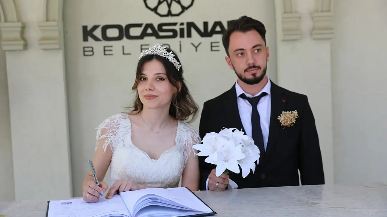 Kocasinan'da 2025'te binlerce mutlu evet