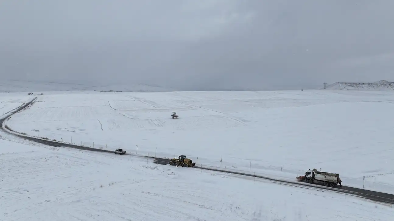 Kocasinan'da kar mesaisi