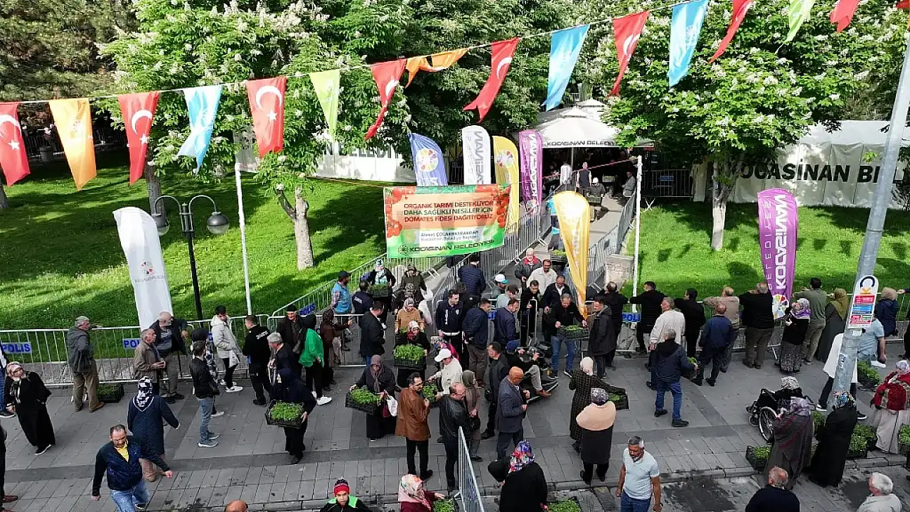 Kocasinan'dan müjde: Ücretsiz domates fidesi dağıtım tarihi netleşti