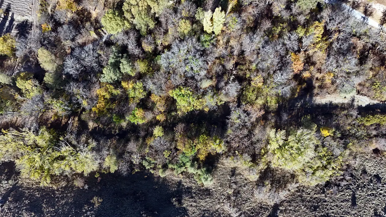 Kayseri'de büyüleyen manzara!