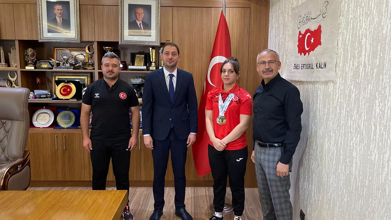 Kosova'da göğsümüzü kabartan Yağmur Bulut, MHP İl Başkanlığında