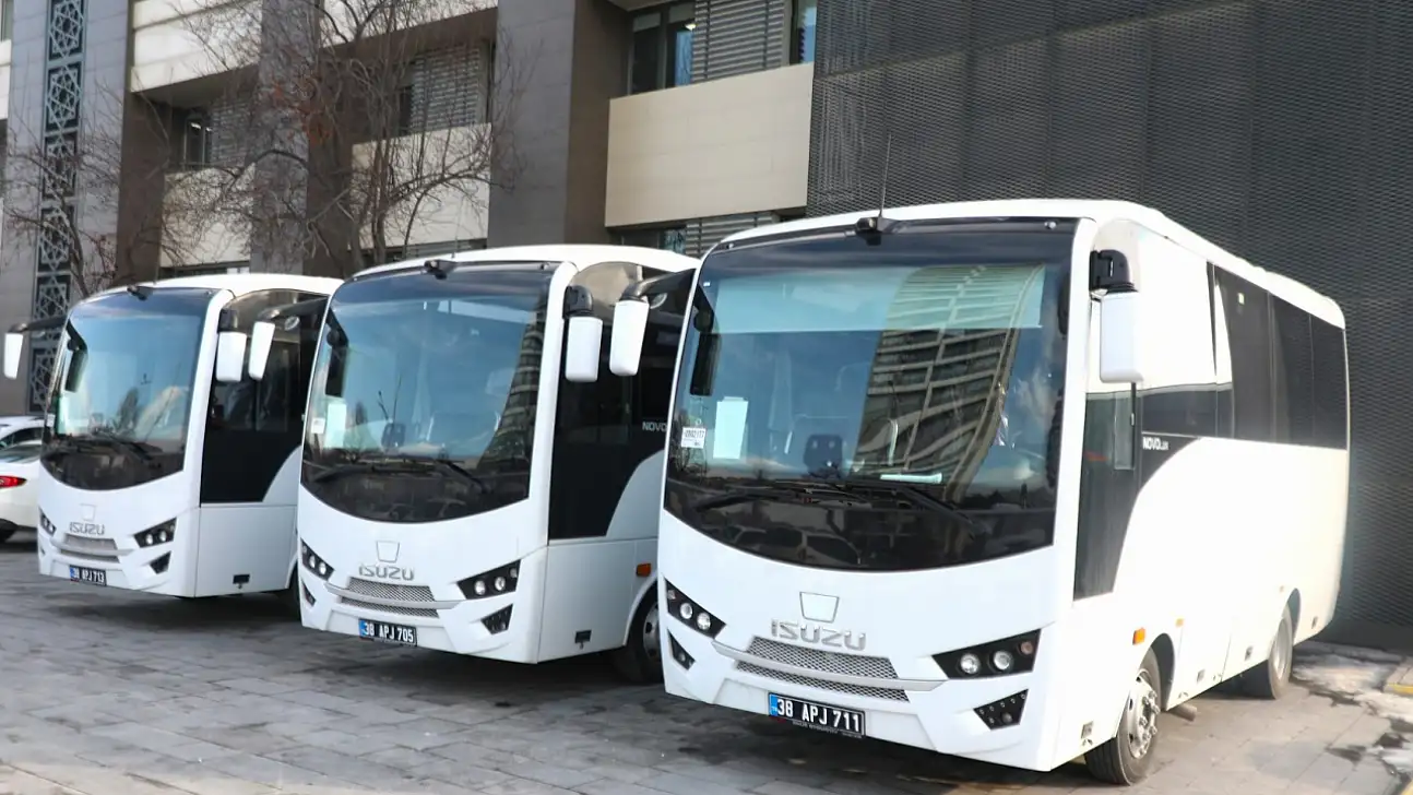 Belediye filosuna teknolojik takviye