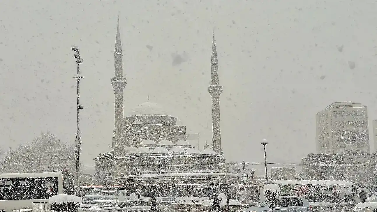 Meteoroloji'den Kayseri'ye kritik uyarı! Kar geliyor
