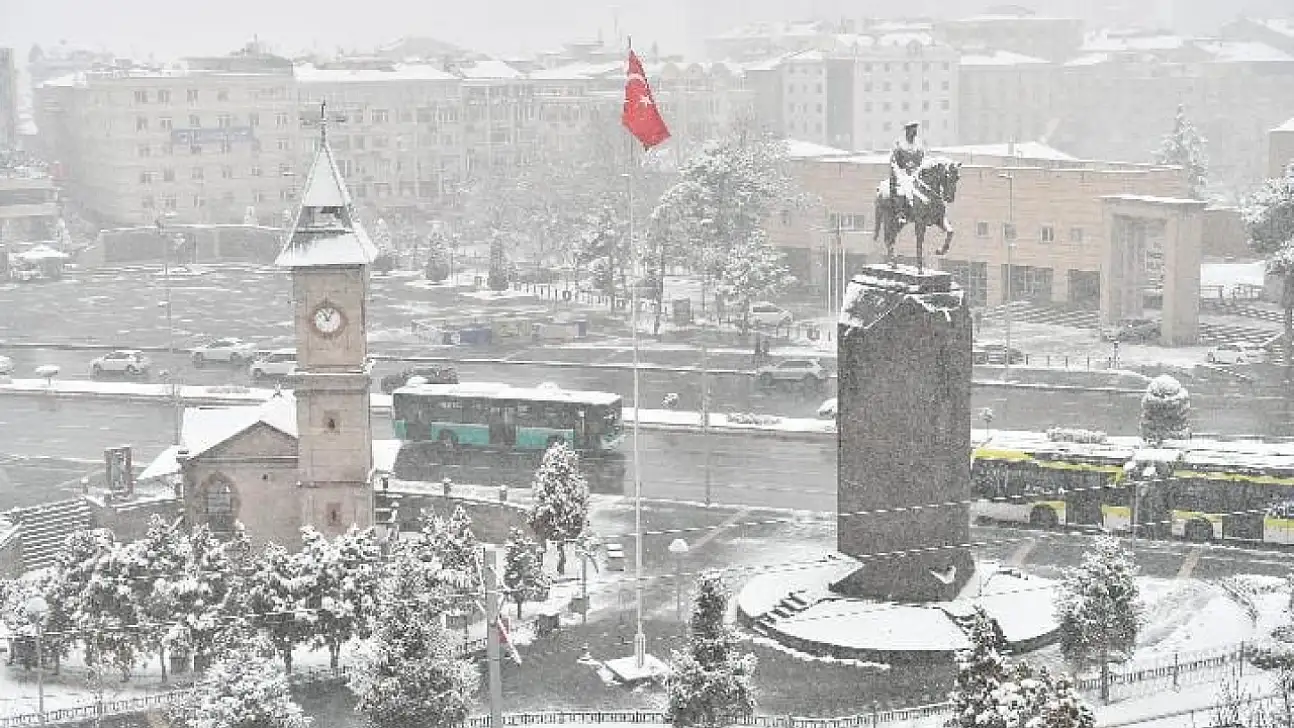 Meteoroloji'den Kayseri'ye peş peşe uyarı!