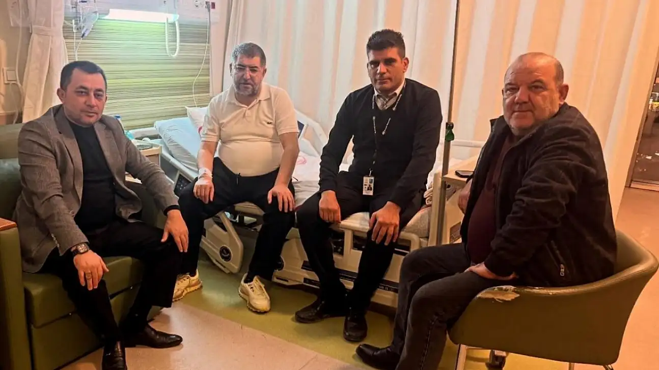 MHP Kayseri İl Başkan Yardımcısı hastaneye kaldırıldı! Bakın kimler ziyaret etti?