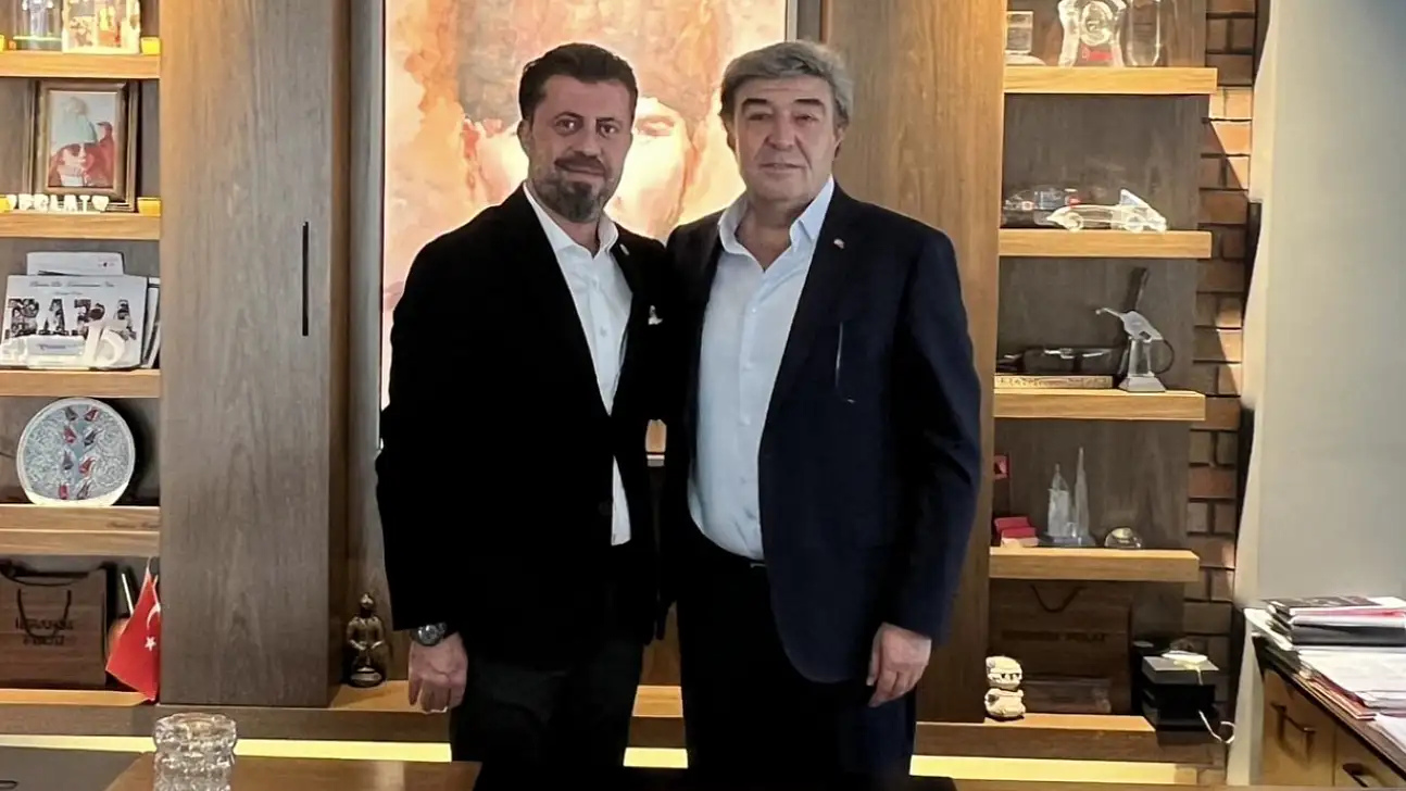 Milletvekili Ataş, PÜİS Bölge Başkanı Polat'ı ziyaret etti