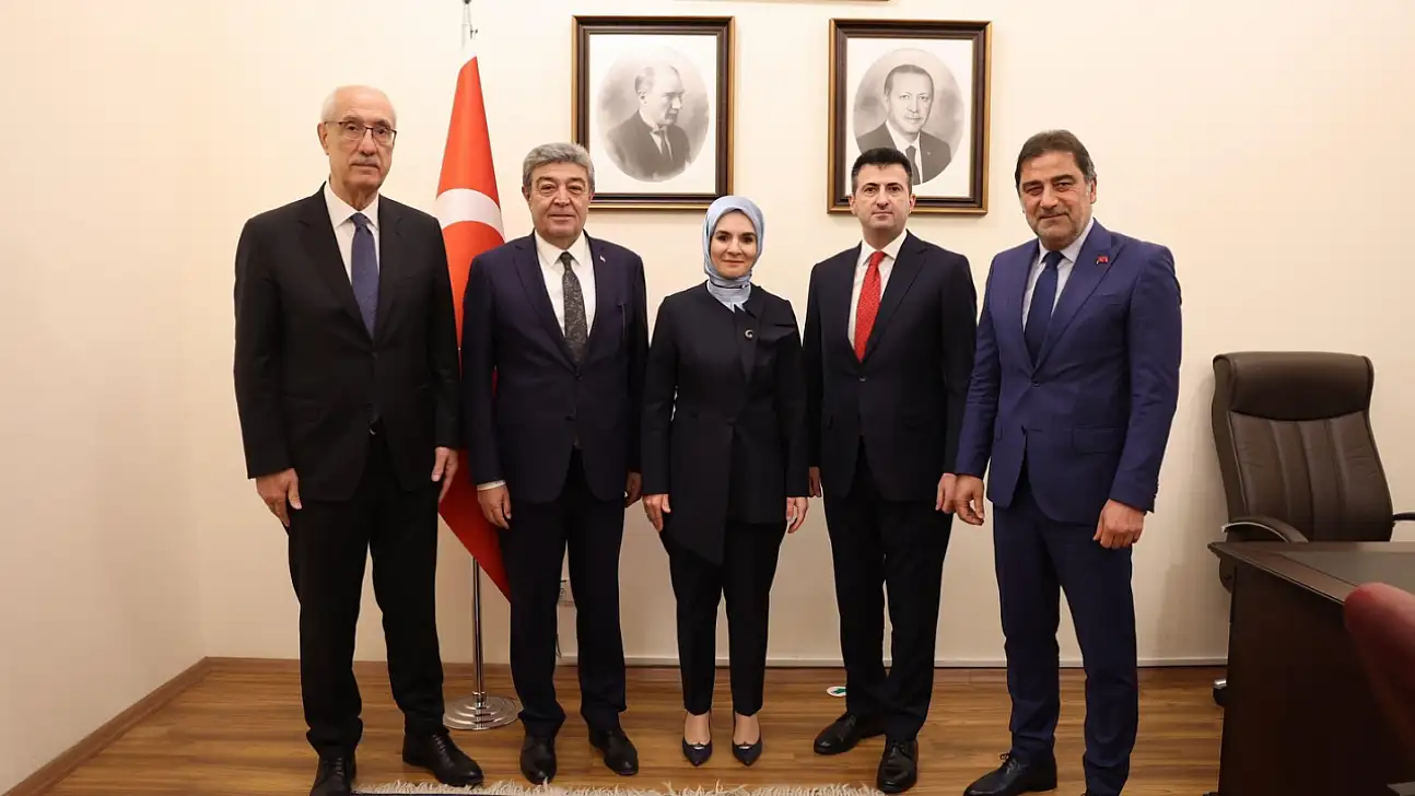 Milletvekili Ataş'tan o isimlerle Bakan'a dikkat çeken ziyaret