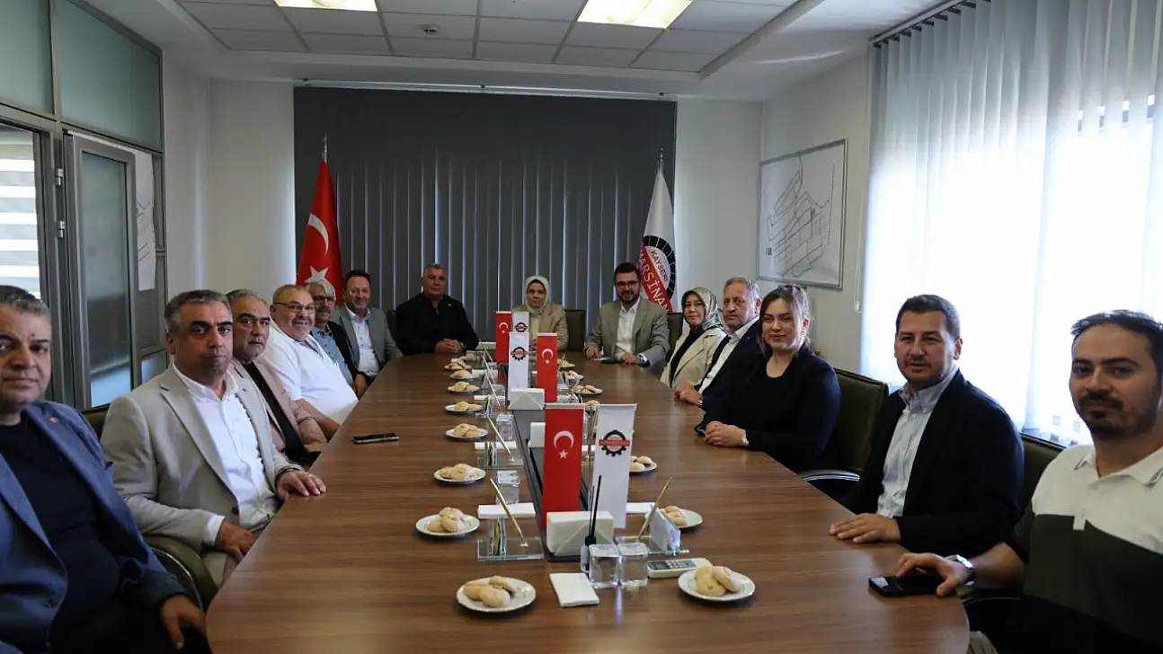 Mimarsinan OSB'de önemli buluşma! Yeni projeler masaya yatırıldı