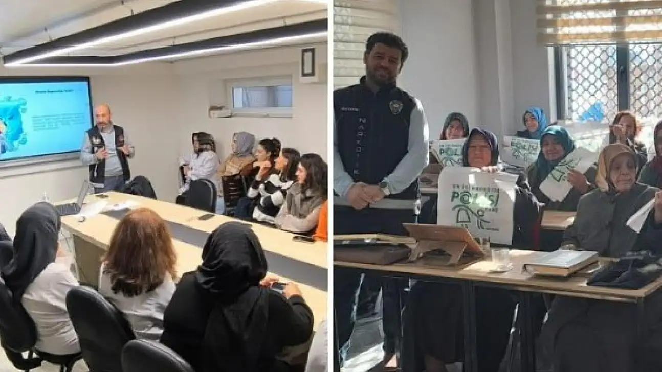 Narkotik polisi bu kez annelerle buluştu