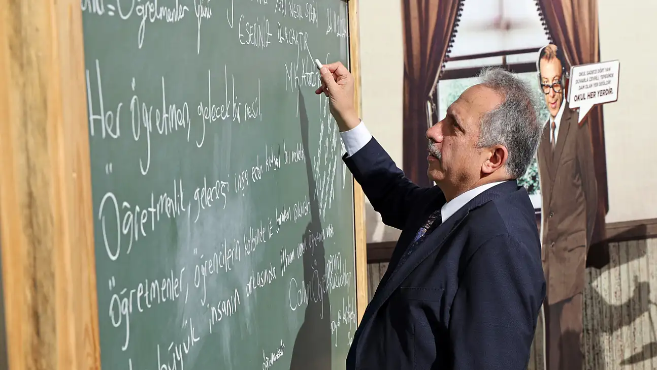 Öğretmen Başkandan Öğretmenler Günü mesajı