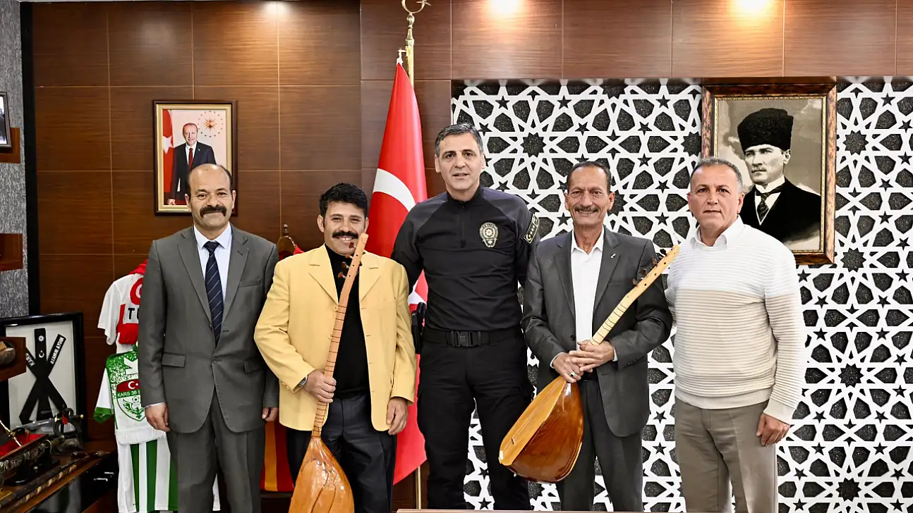 Ozanların Emniyet Müdürünü ziyareti bir ziyaretin ötesinde