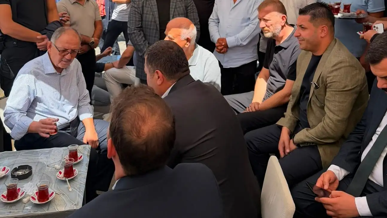 Özhaseki'yi el verdiği milletvekili yolcu etti…