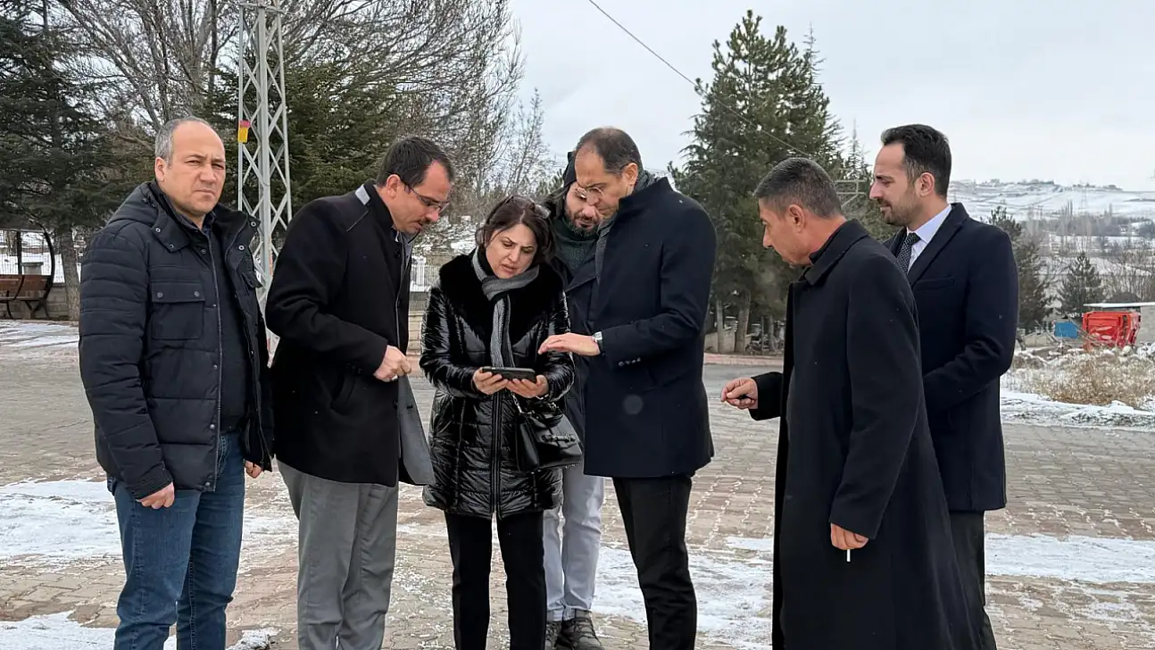 O mahalleyi yeni yatırım için müdür bizzat inceledi!