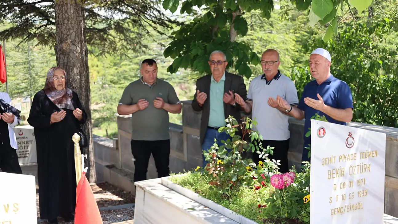 Şehit Piyade Teğmen Bekir Öztürk unutulmadı